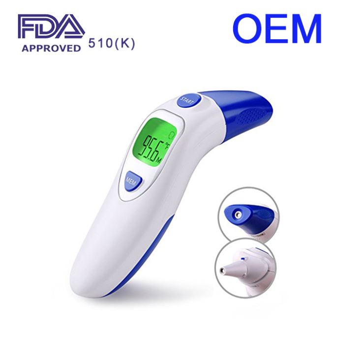 Measuring steps of infrared thermometer